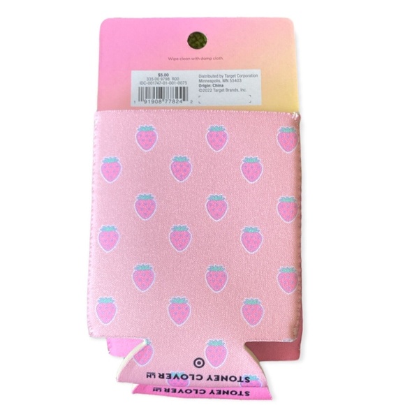 Stoney Clover Lane x Target Standard Can Drink Sleeves Pink Cooler Koozie 2 Pack - Picture 4 of 4